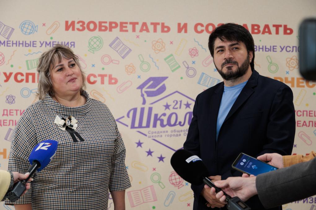 В Омске после глобального ремонта открыли левобережную школу № 21