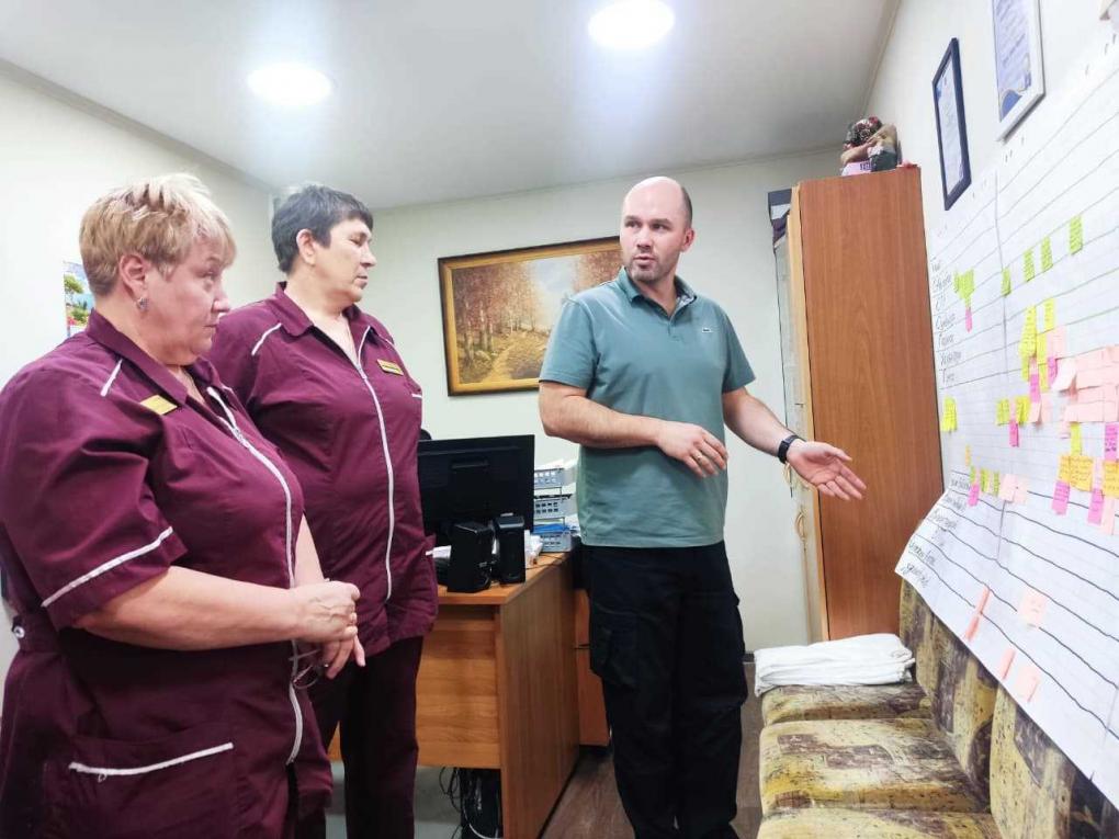 Омский гостиничный комплекс ускорит подготовку номеров за счет бережливых технологий