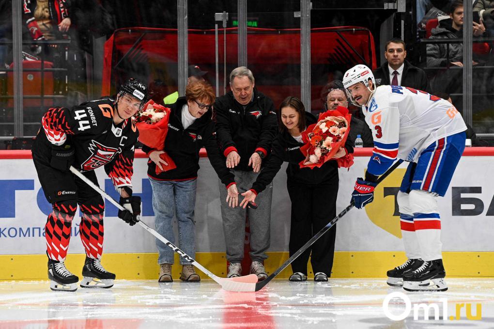 «Авангард» проиграл СКА в матче в честь 75-летия омского хоккея