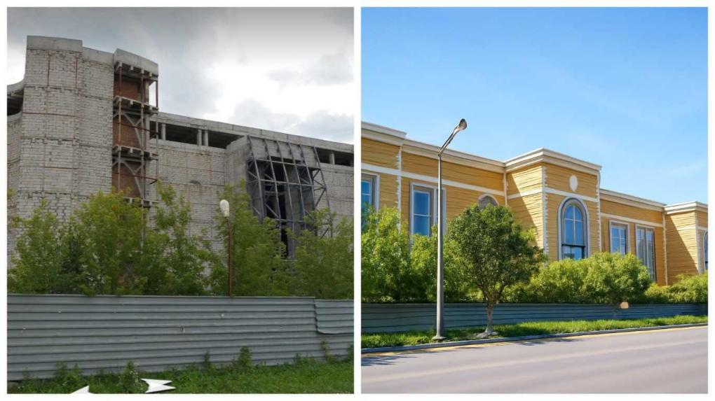 Здания, которых нет — нейросеть «достроила» самые известные заброшки в Новосибирске