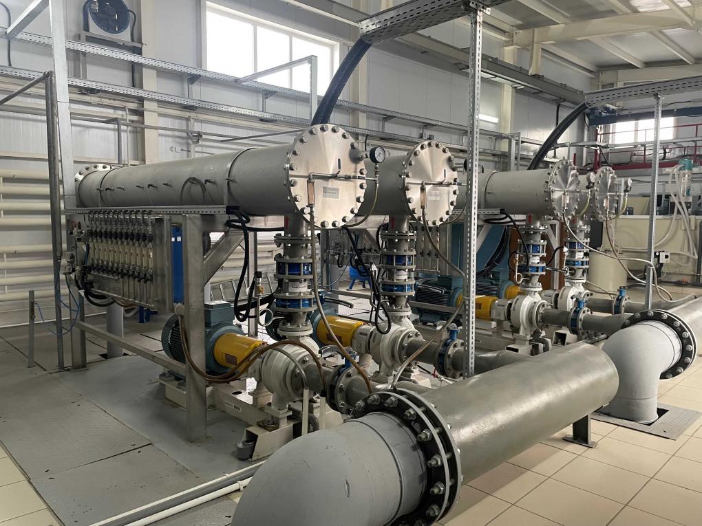 Водоканал презентовал флотационную установку