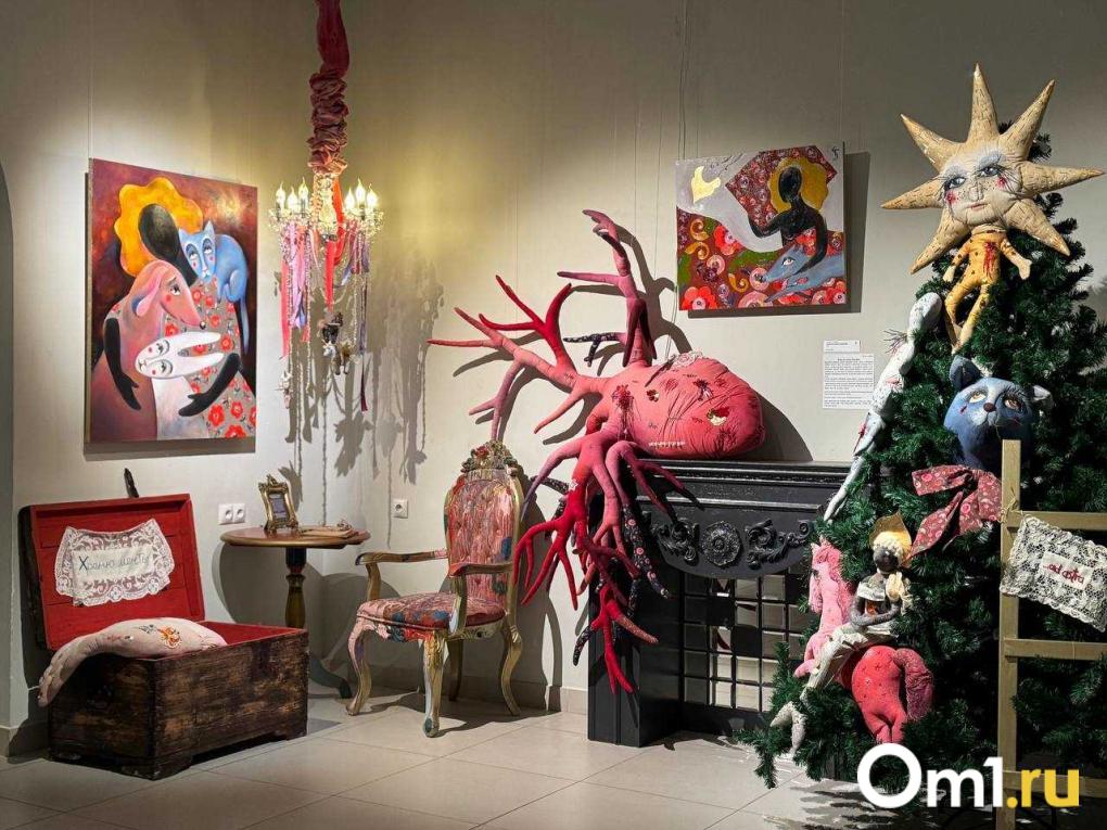 Омичи могут увидеть десятки нестандартных ёлок и новогодние арт-объекты
