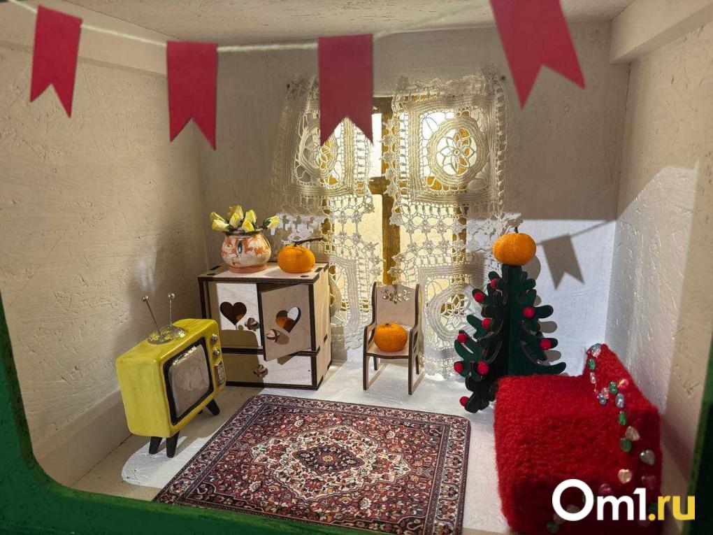 Омичи могут увидеть десятки нестандартных ёлок и новогодние арт-объекты