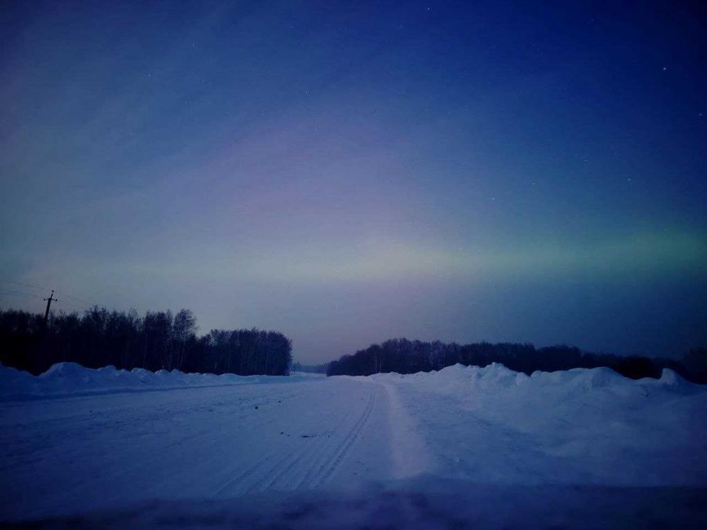 Новосибирцы стали свидетелями редкого небесного явления