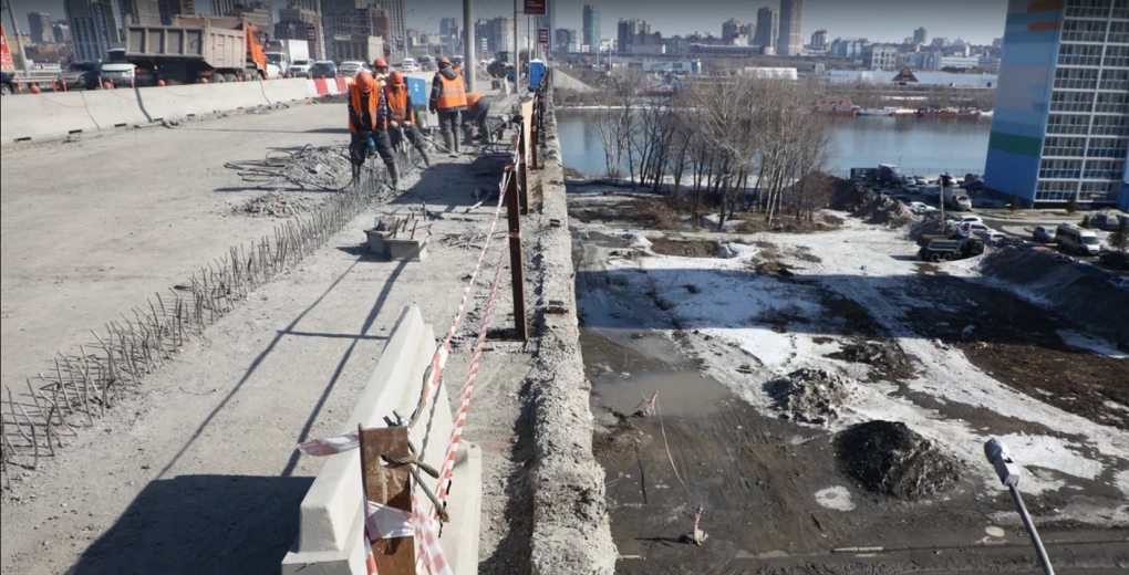 Ремонт Димитровского моста в Новосибирске планируют завершить осенью 2026 года
