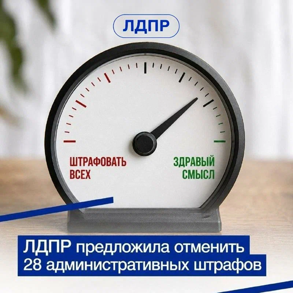 ЛДПР предложила отменить 28 административных штрафов