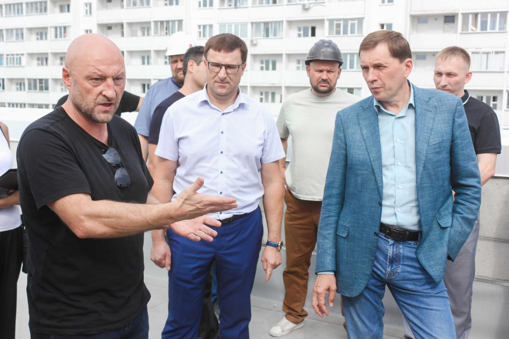В Новосибирске завершается строительство поликлиники №22