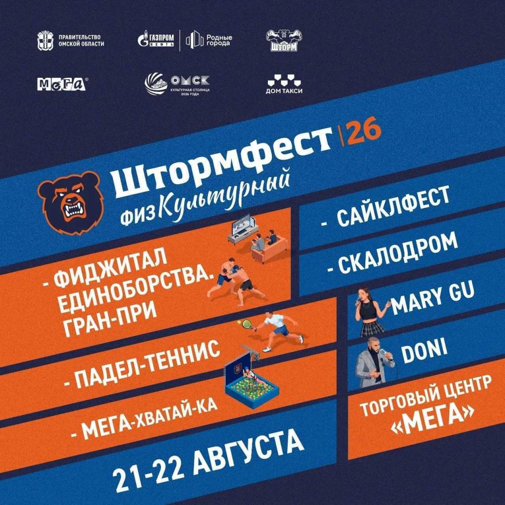 Самая полная программа «Штормфеста-2026». Концерты, мастер-классы, турниры — собрали всё