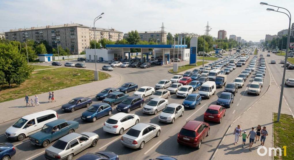 «По 500 машин в очередях»: новосибирцы разразились гневом в соцсетях из-за второй волны топливного кризиса