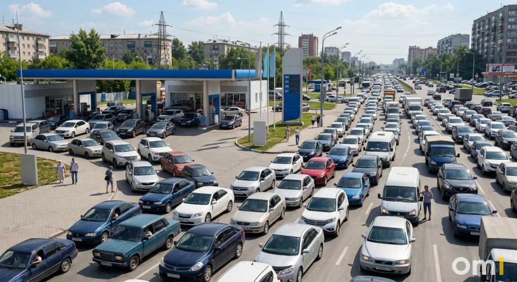 «По 500 машин в очередях»: новосибирцы разразились гневом в соцсетях из-за второй волны топливного кризиса