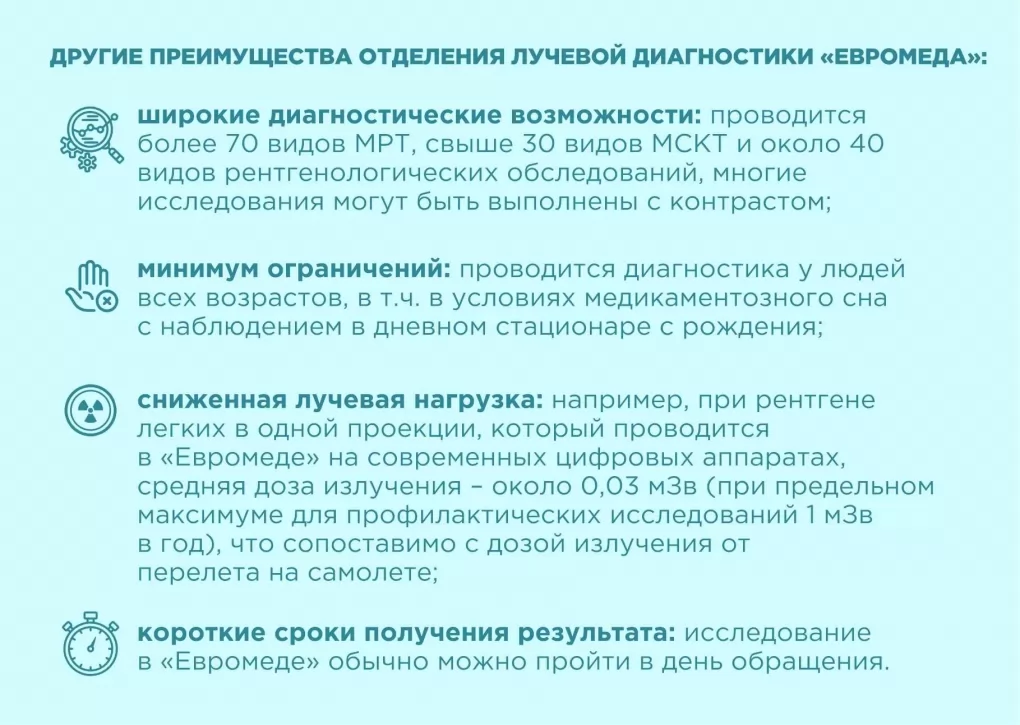 В «Евромеде» видят насквозь — со скидкой 20 %