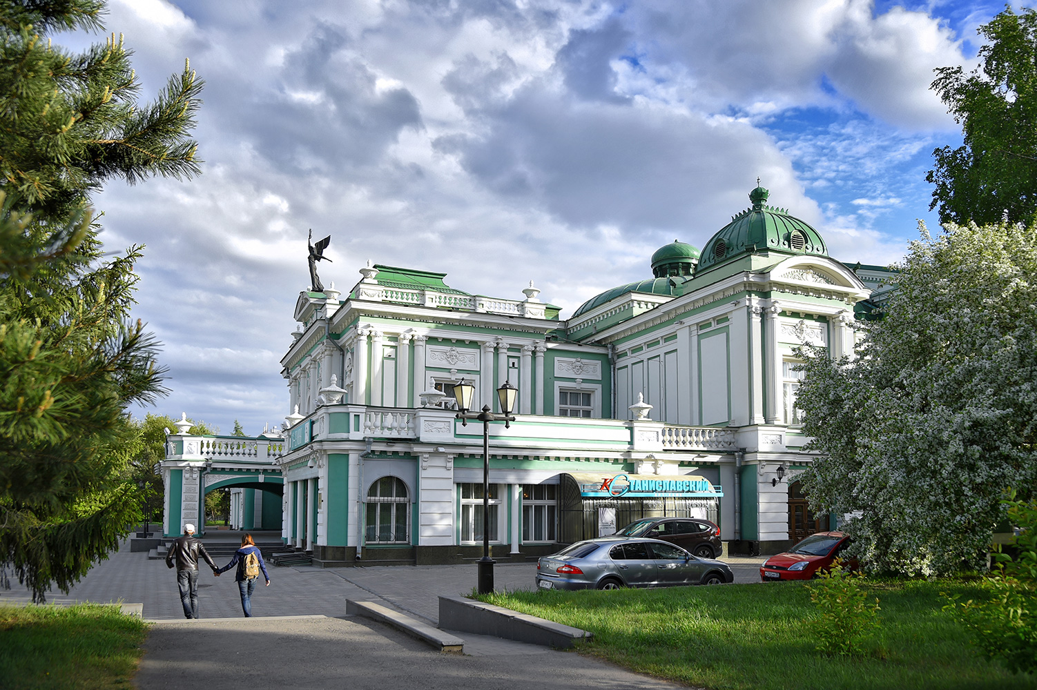 Театр драмы Омск сверху