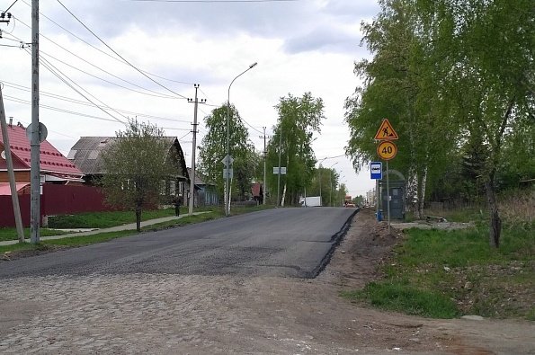 В пригороде отремонтировали дороги