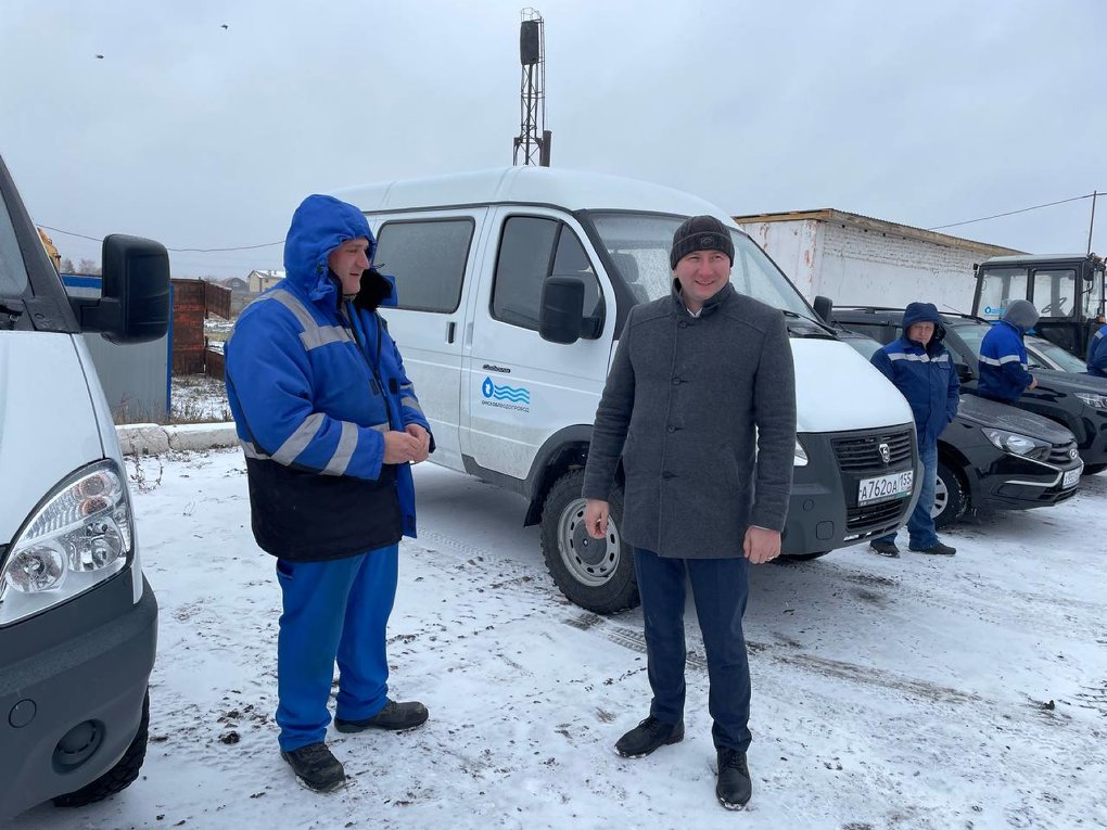 В «Омскоблводопроводе» обновился автопарк для аварийно-восстановительных бригад