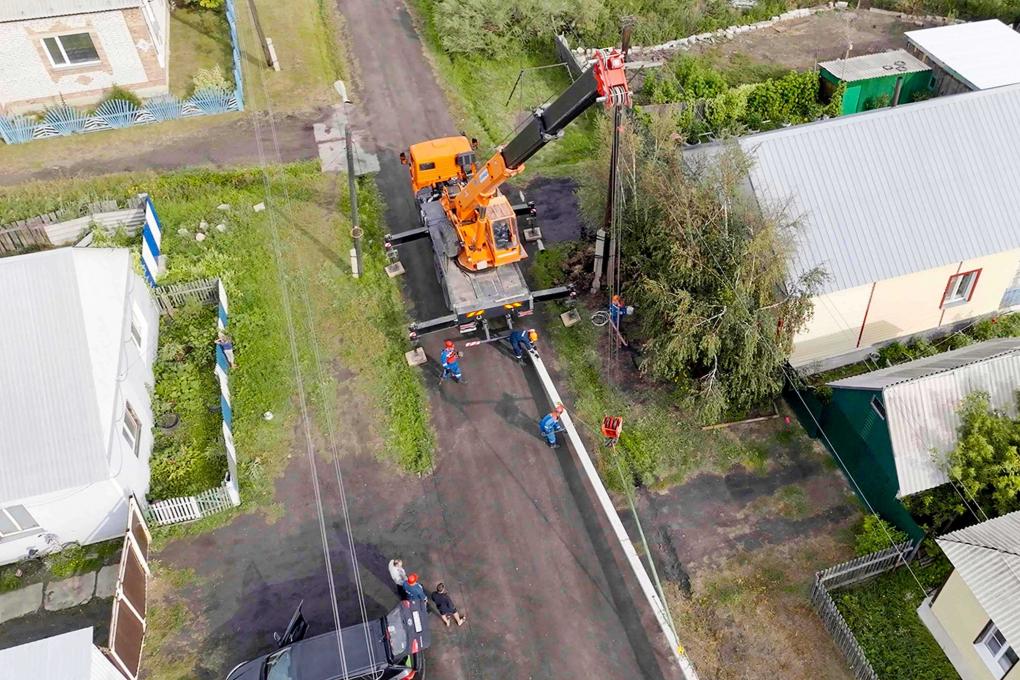 «Россети Новосибирск» инвестировали еще 47,7 млн рублей в модернизацию электросетей Верх-Тулы