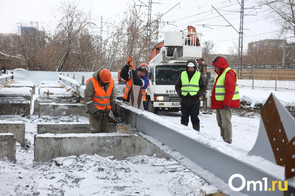 Новый 123-метровый металлический мост свяжет Дзержинский и Калининский районы Новосибирска