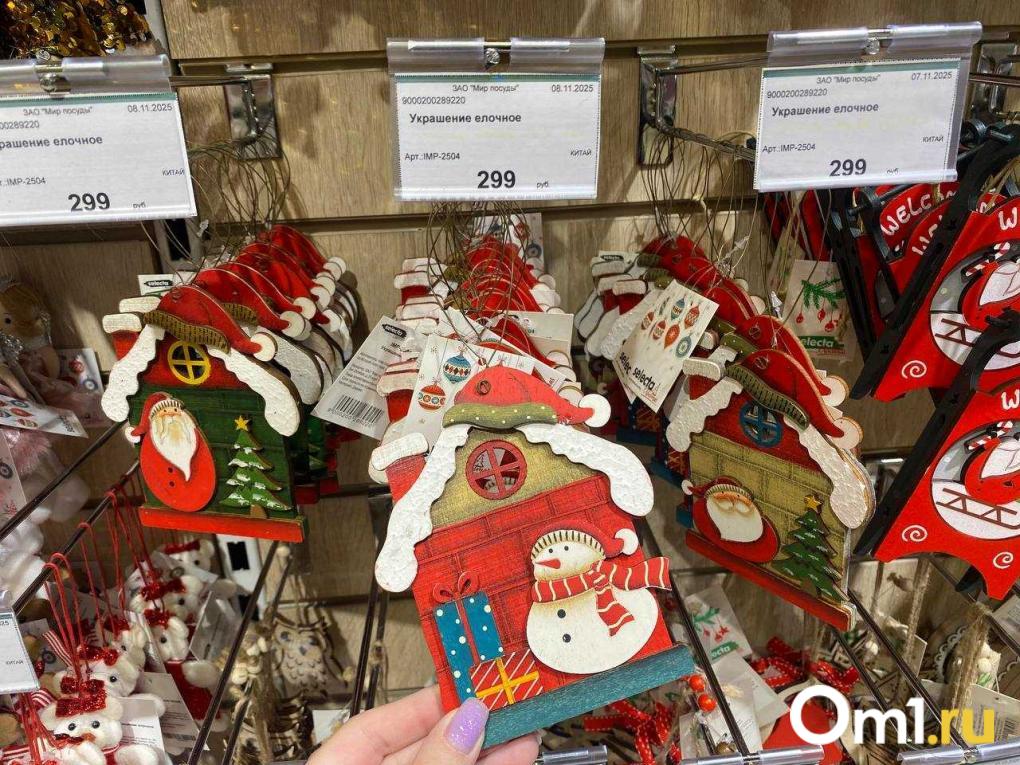 Какие игрушки на ёлку можно купить в Омске и сколько они стоят: обзор магазинов