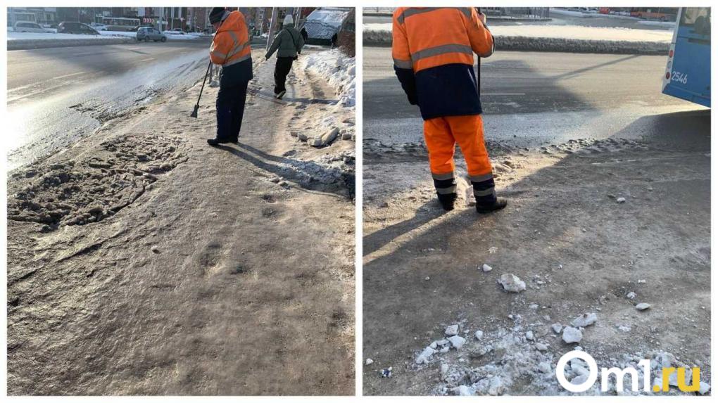 Гололёд в Новосибирске — мы вышли на улицы и узнали, так ли опасны тротуары в городе