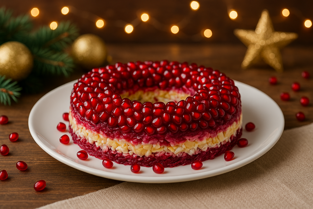 Топ-5 салатов для новогоднего стола: от классики до эффектных новинок