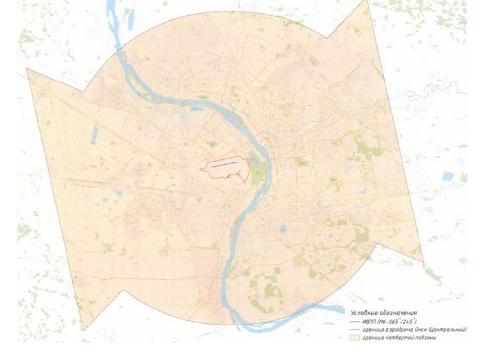 Омский аэропорт утвердил правила согласования высотной застройки в приаэродромной зоне