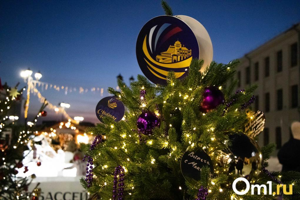 Тёплая сцена, ёлочки и каток: в Омске дали старт «Зимнему Любинскому-2026»