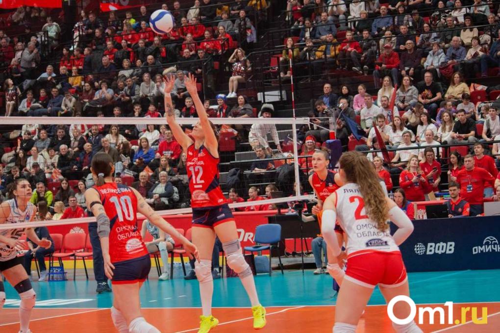 Красиво и с рекордом: «Омичка» снова сыграла на «G-Drive Арене», и это было очень круто