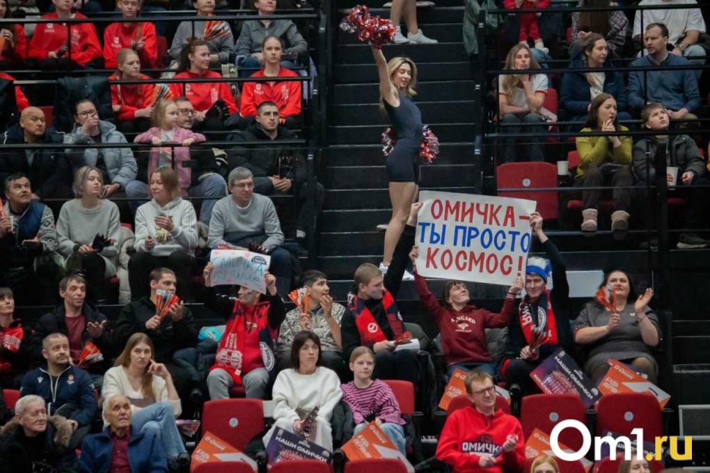 Красиво и с рекордом: «Омичка» снова сыграла на «G-Drive Арене», и это было очень круто