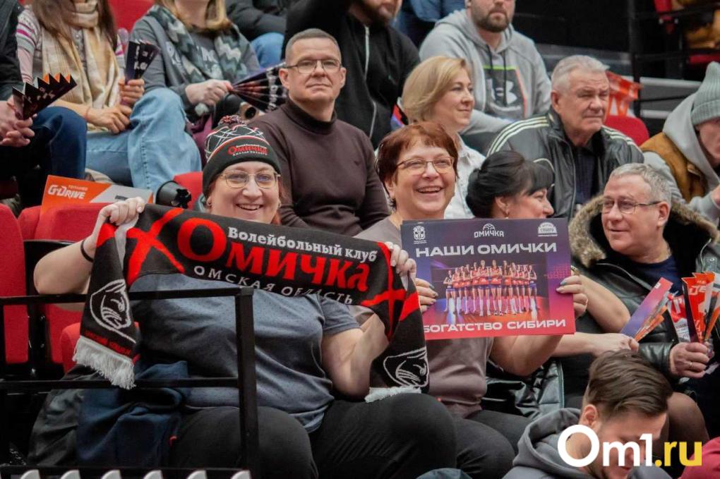 Красиво и с рекордом: «Омичка» снова сыграла на «G-Drive Арене», и это было очень круто
