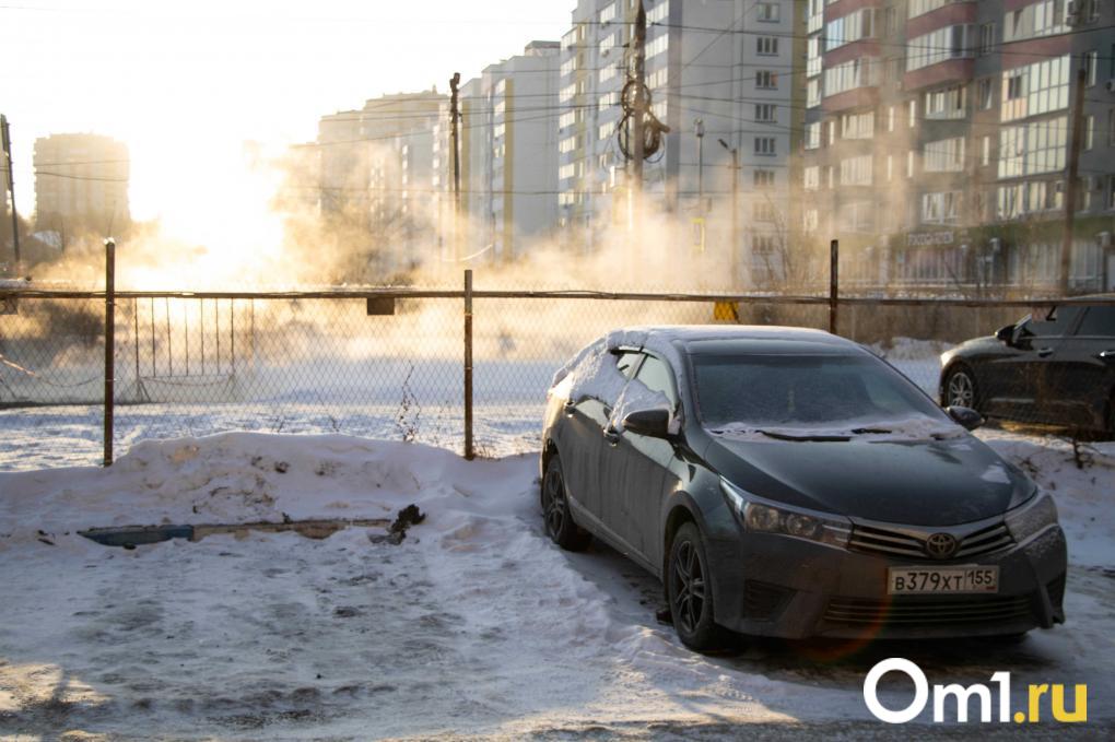 Мороз и солнце: как выглядят застывшие омские улицы в холода