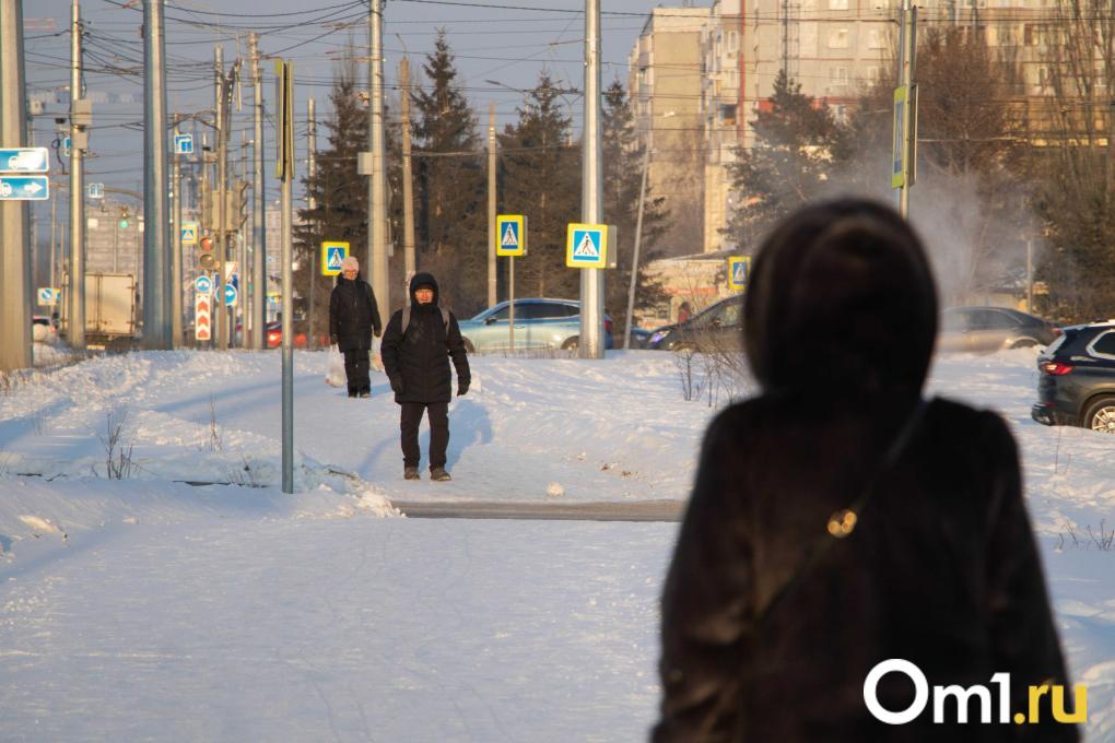 Мороз и солнце: как выглядят застывшие омские улицы в холода