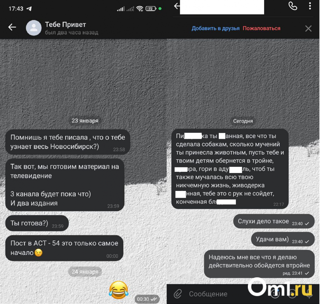 «Это нелюди!!»: в Новосибирске конфликт из-за собак в СНТ перерос в кибертравлю