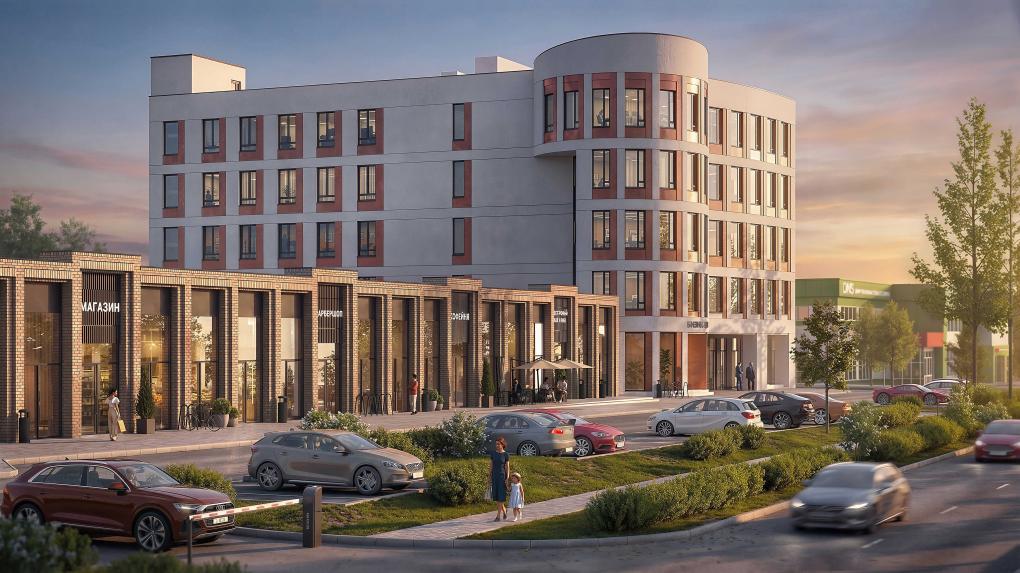 Долгострой в Первомайском районе станет современным пятиэтажным офисом с торговой галереей