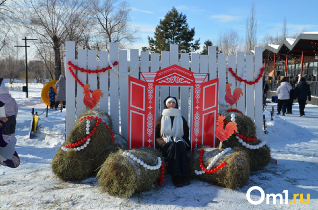 Сожжение гиганта, чайные и блинные рекорды: как омичи погуляли на Масленице в городе