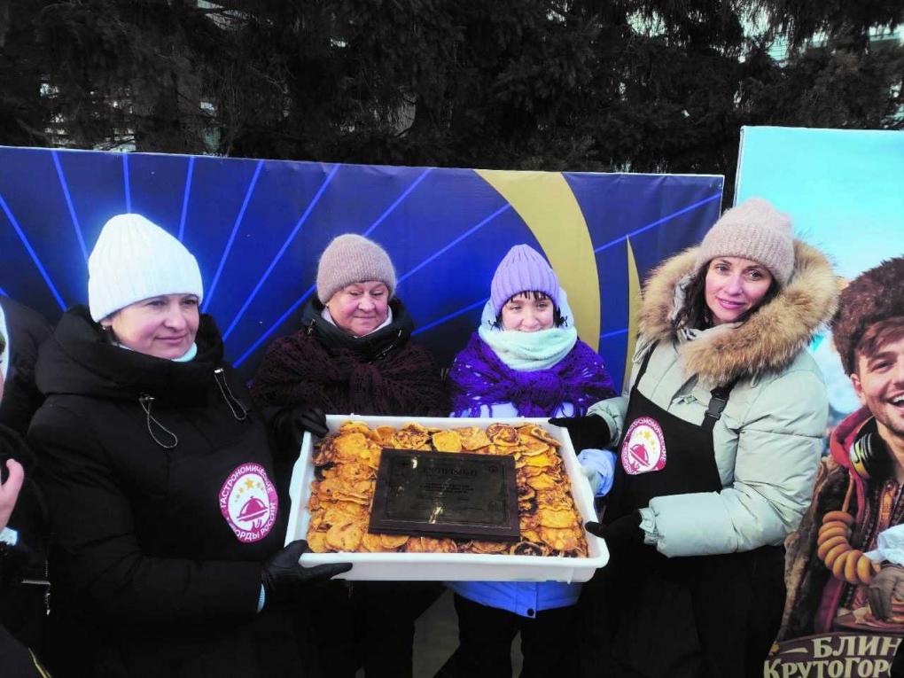 Оладушек поели и рекорд установили