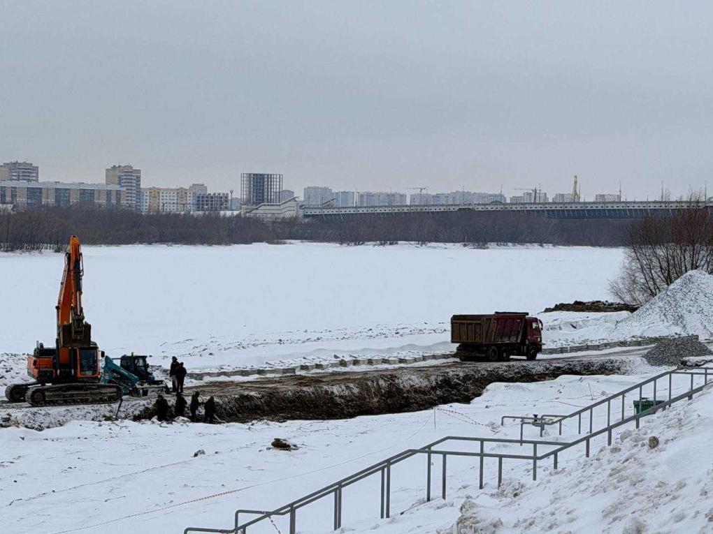 Омичам показали, как выглядит Омская крепость после начала работ по благоустройству