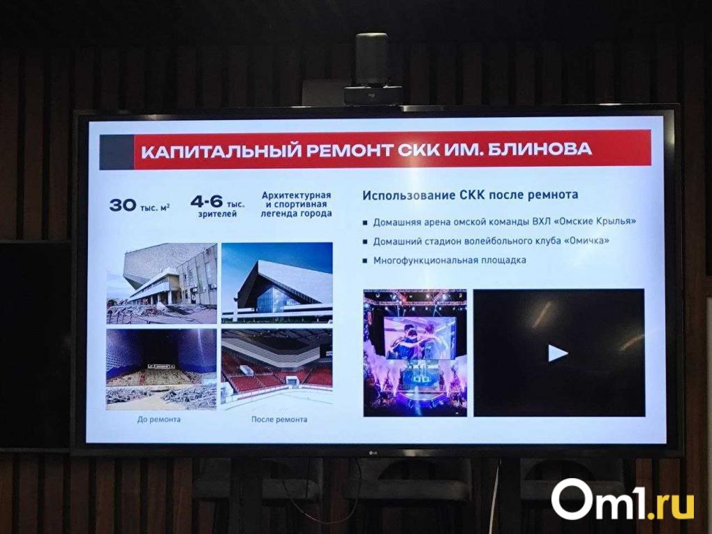 Ремонт за 10 месяцев: вот как восстанавливали СКК Блинова в Омске