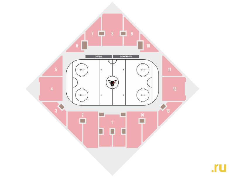 В СКК Блинова изменилась схема секторов. Что поменяли?