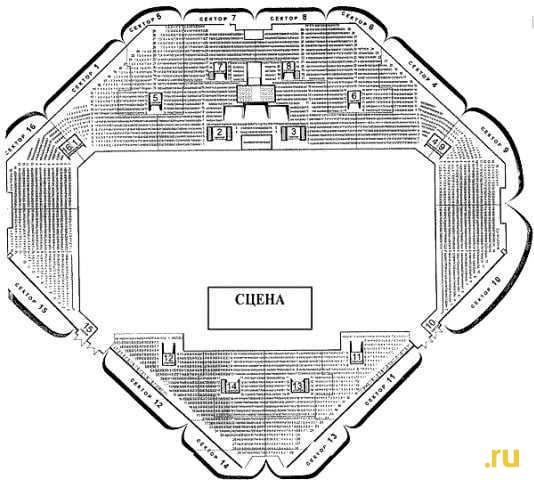 В СКК Блинова изменилась схема секторов. Что поменяли?
