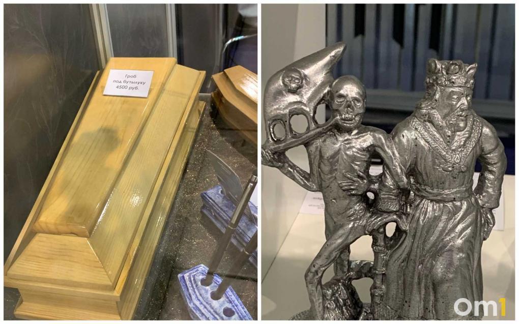 Урны с Ван Гогом и гробы 18 века: что представили на выставке «Сибирь-Ритуал» в Экспоцентре — показываем самое интересное