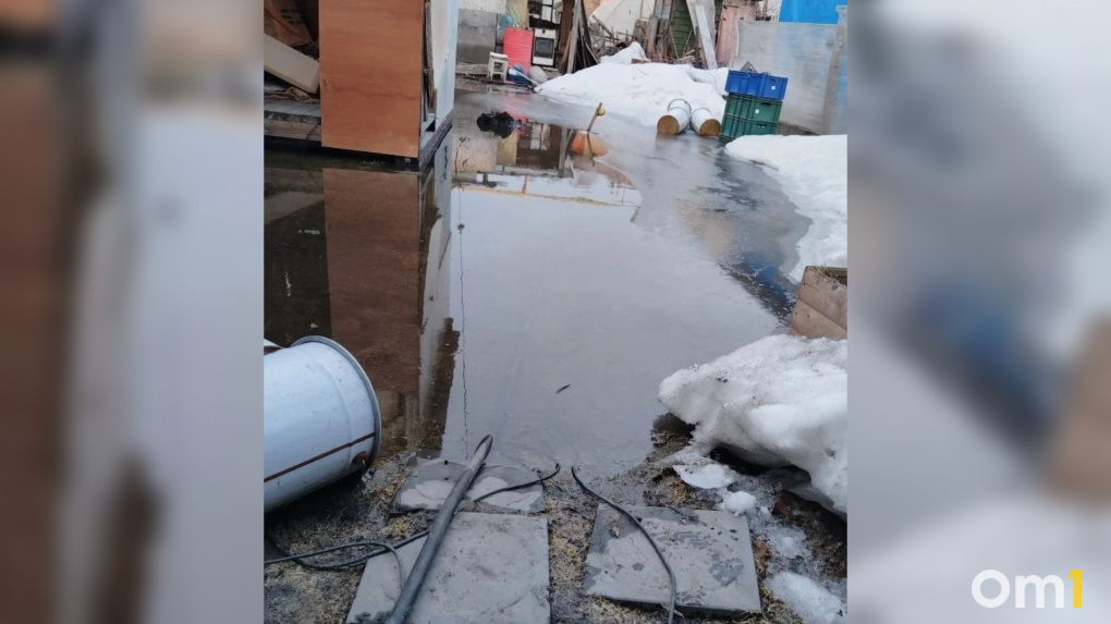 «Труженица тыла не может выйти из дома»: паводок затопил улицы частного сектора в Дзержинском районе Новосибирска