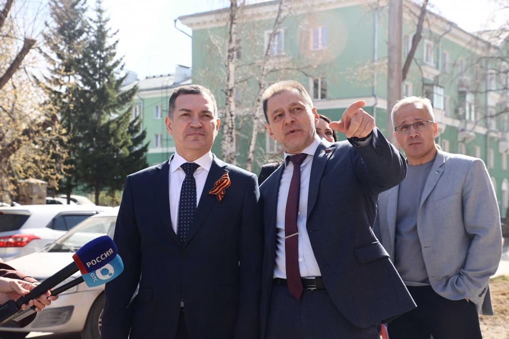 Мэр Новосибирска Максим Кудрявцев анонсировал ремонт 126 фасадов в 2026 году