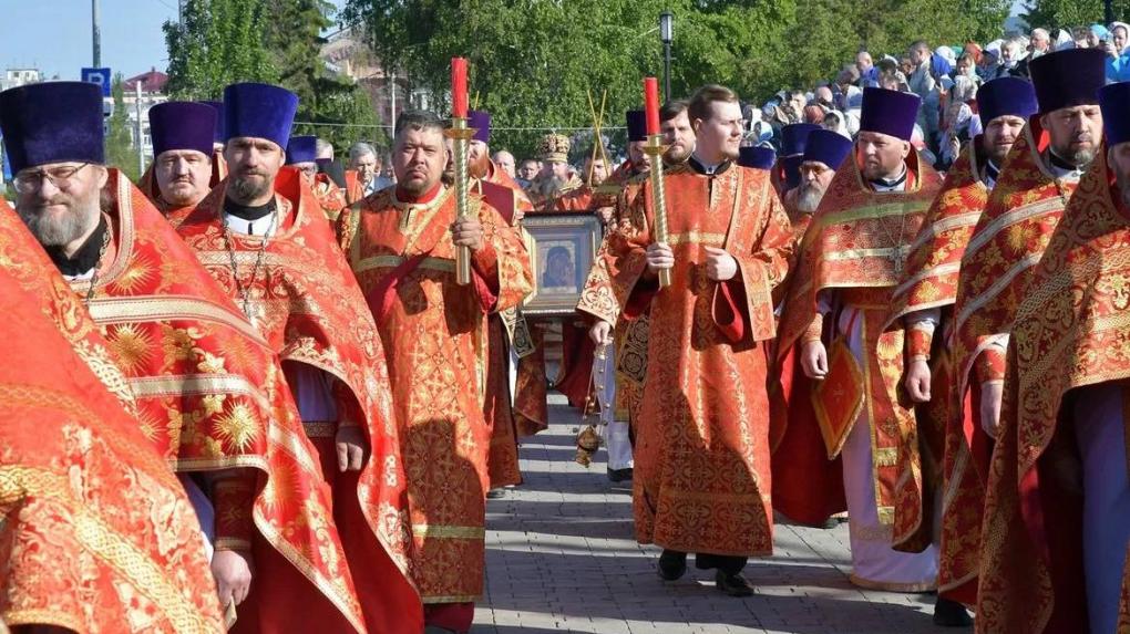 В Омск прибыла Казанская икона Божией Матери