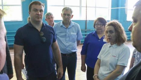 Виталий Хоценко посетил Усть-Ишим