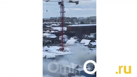 Омичи сообщили о пожаре на улице 2-й Северной