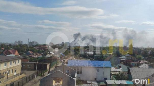 На заводе «Омсктрансмаш» объяснили причину крупного пожара