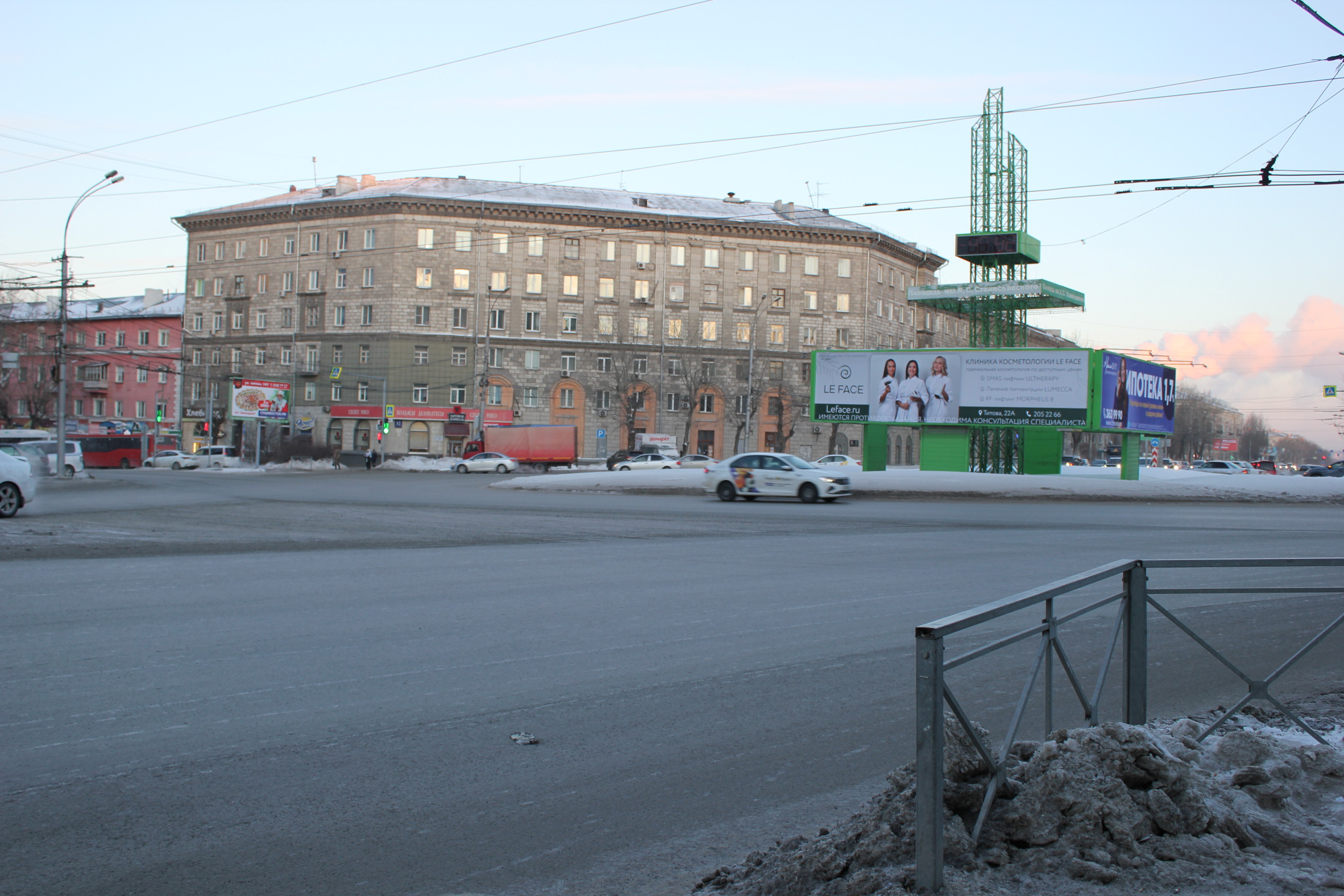 Площадь станиславского новосибирск