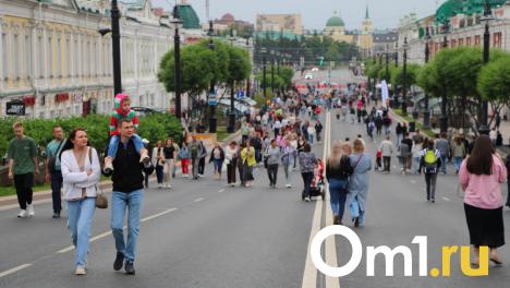 В Омске планируют продолжать проводить праздники на «пешеходном Любинском» осенью