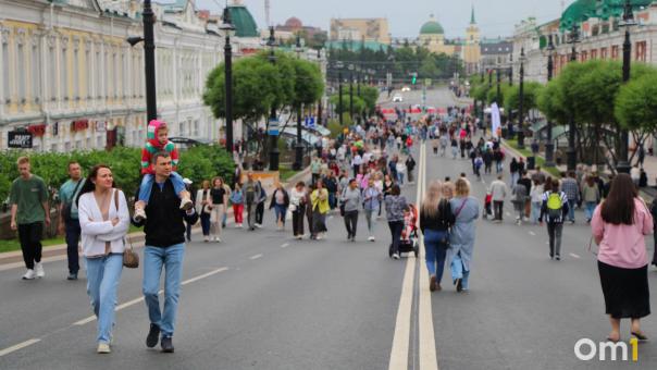 В Омске планируют продолжать проводить праздники на «пешеходном Любинском» осенью