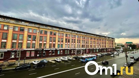 В Омске прогремела первая весенняя гроза