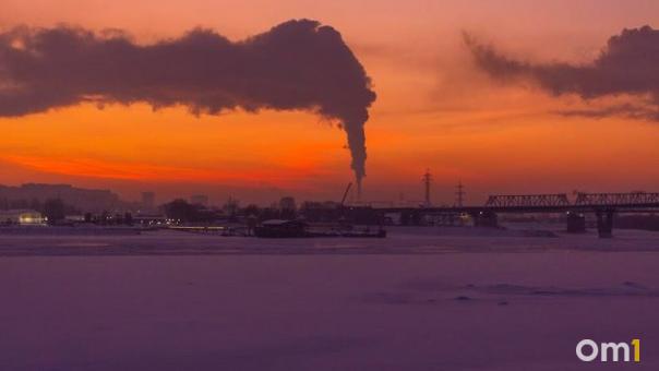 В Новосибирске начали бетонировать опоры Октябрьского моста